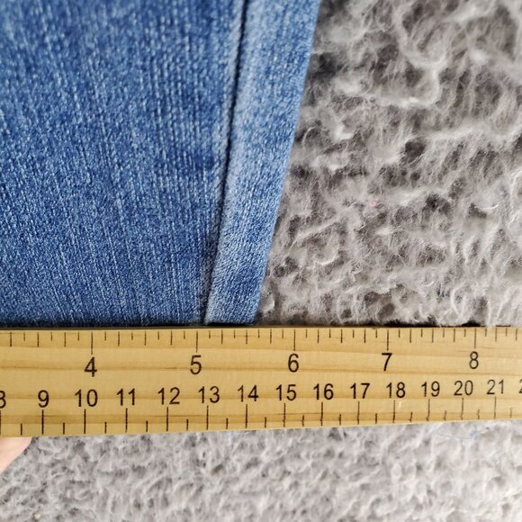 Old Navy Jeans Womens 14 Blue Super Skinny Ankle Mid-Rise Stretch Denim - Picture 7 of 9